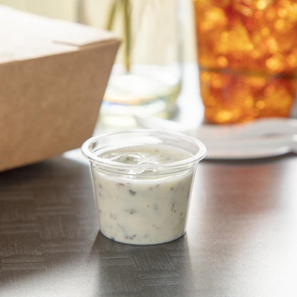 CL681 Vegware composteerbare sausbakjes 2,8cl (5000 stuks)