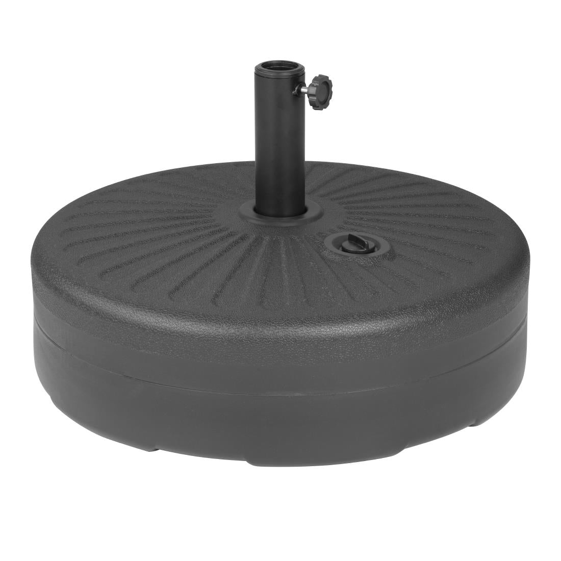 DZ884 Bolero Zwart Kunststof Parasolvoet 40Ltr