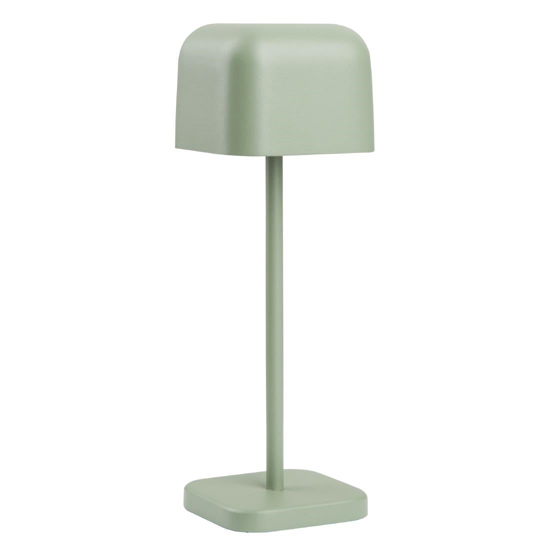 HZ206 Olympia Lucca Tafellamp Vierkant Koepel Salie 200mm