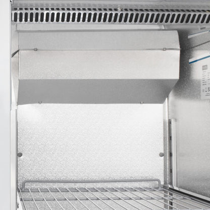 CW193 Polar G-serie staande koelkast met dubbele deuren 600ltr