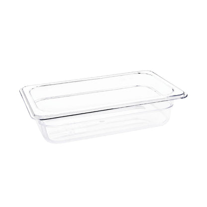 U236 Vogue polycarbonaat bak transparant GN 1/4 65mm