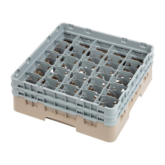 DW555 Cambro Camrack vaatwaskorf met 25 compartimenten max. glashoogte 13,3cm