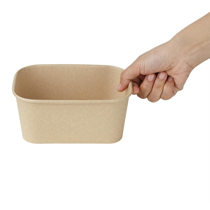 HW018 Fiesta Recycleerbare Vierkante Containerbodems 1400ml (300 stuks)