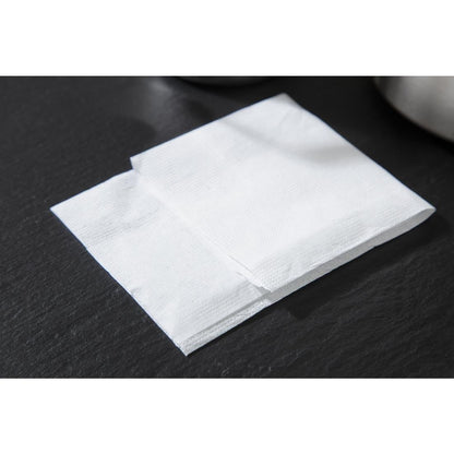 CB392 Servetten 1-laags wit 12x9cm (6000 stuks)