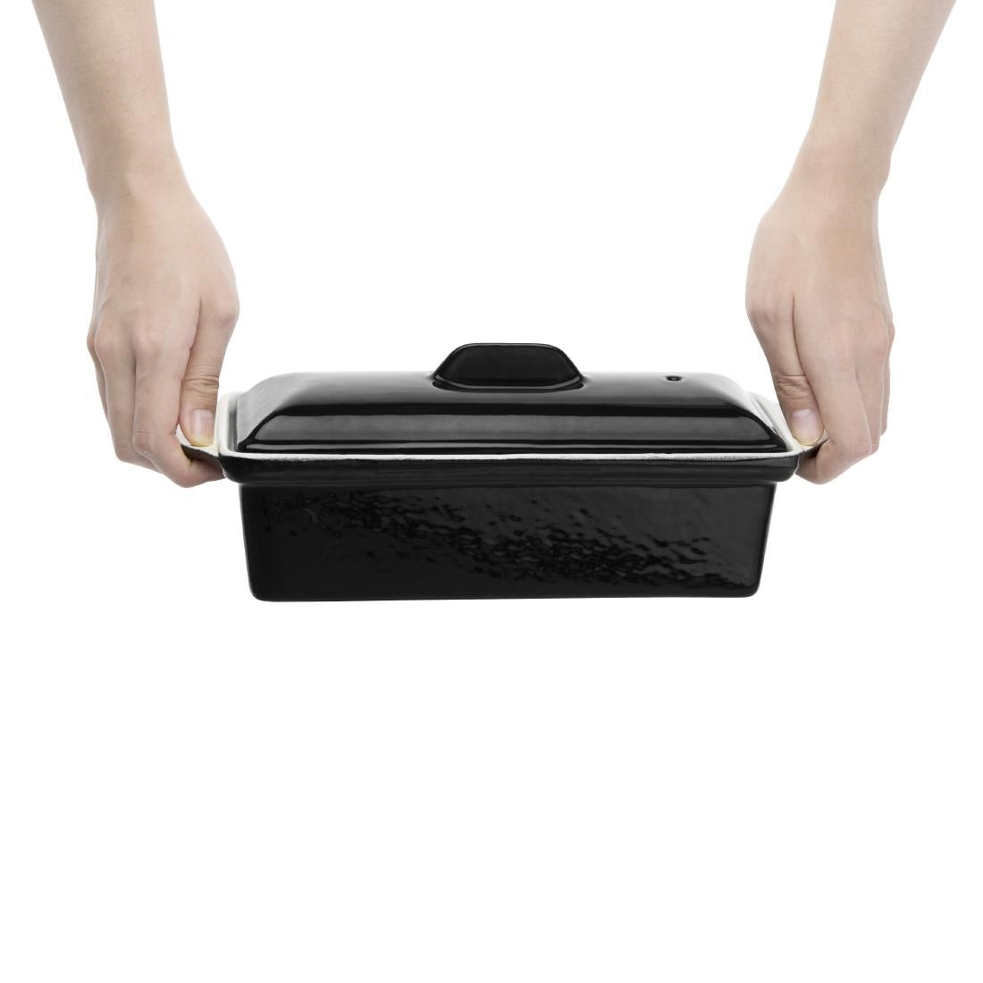 U559 Vogue paté- en terrinevorm zwart 1,3Ltr