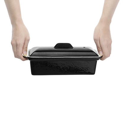 U559 Vogue paté- en terrinevorm zwart 1,3Ltr
