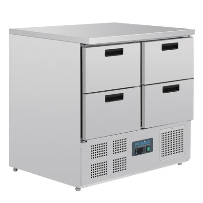 U638 Polar G-serie koelwerkbank 4 laden 240L