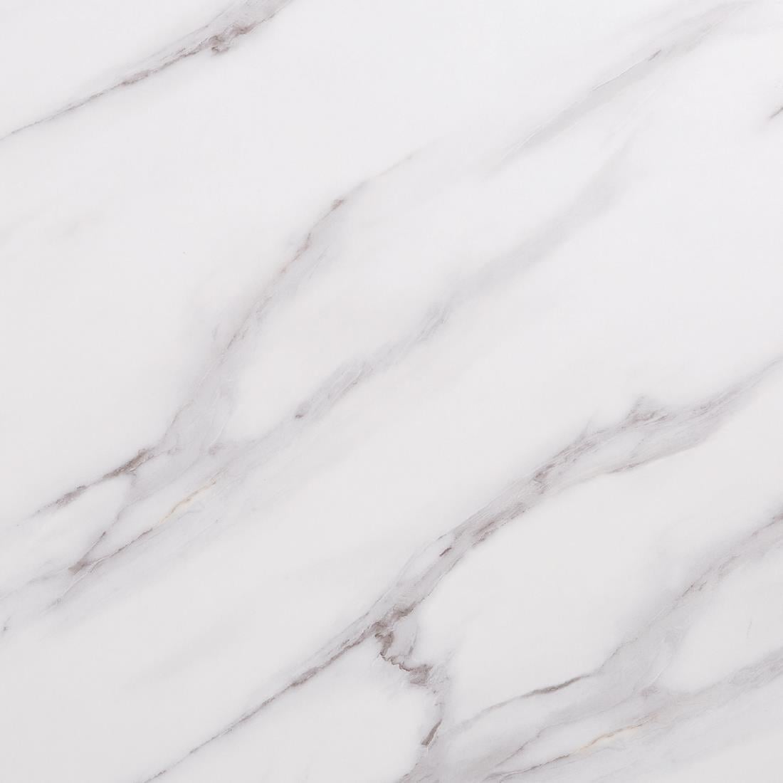 DT446 Bolero, voorgeboord vierkant tafelblad met marmereffect, 700 mm