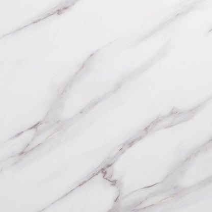 DT446 Bolero, voorgeboord vierkant tafelblad met marmereffect, 700 mm