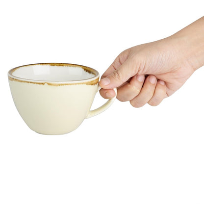 GP332 Olympia Kiln cappuccinokopjes zandsteen 34cl (6 stuks)