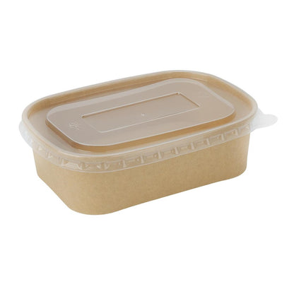 HW625 Fiesta Recycleerbare Pp Deksel Voor Rechthoekige Containers (300 stuks)