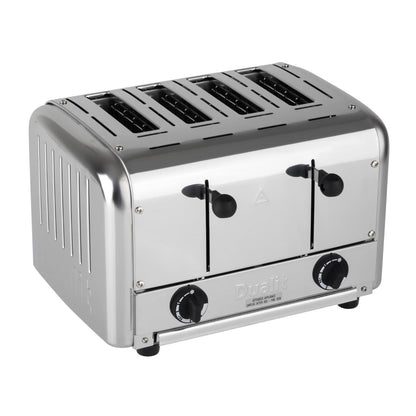 DK840 Dualit pop-up broodrooster 4 sleuven RVS