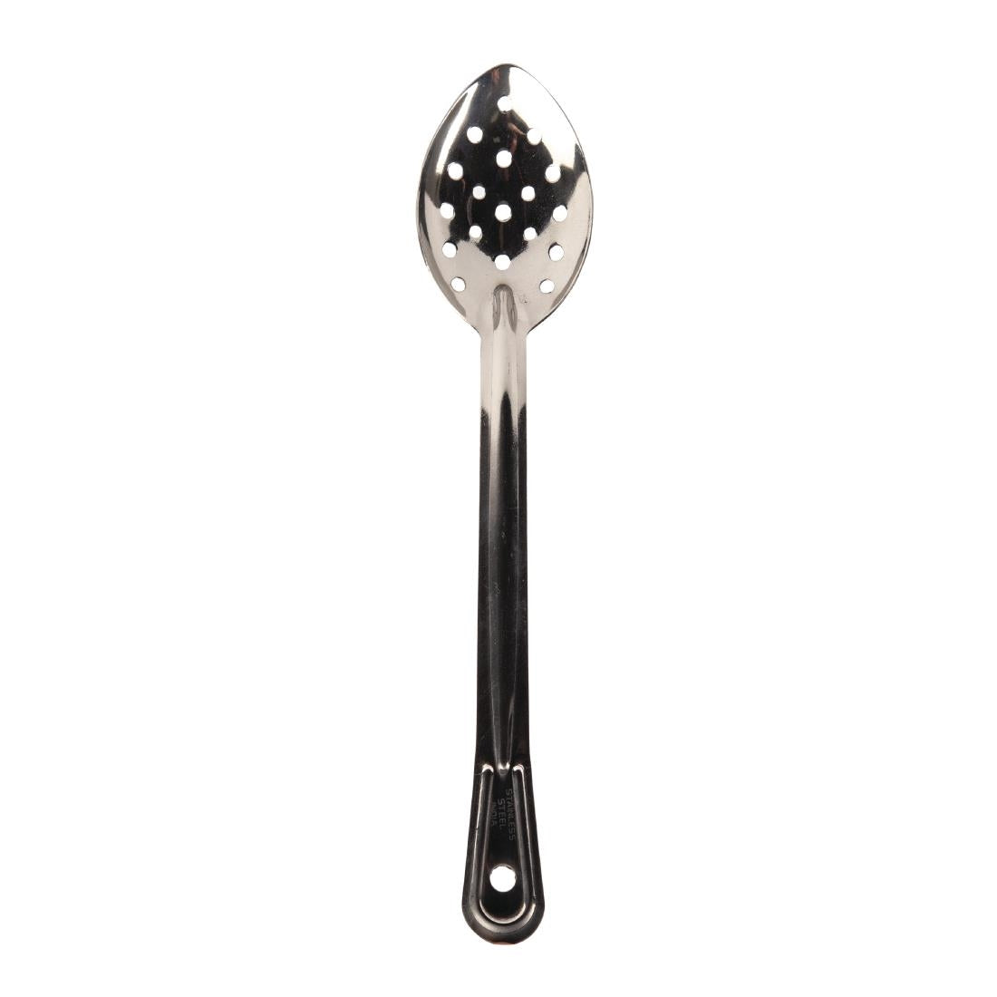 J640 Vogue RVS geperforeerde serveerlepel 33cm