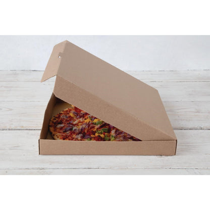 DC725 Fiesta Compostable composteerbare kartonnen pizzadoos 35cm (50 stuks)