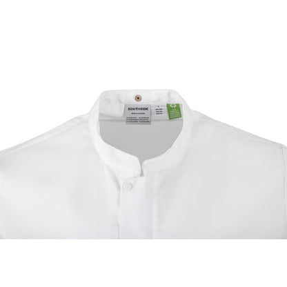 BA116-L Southside Harlem Koksjas Wit Korte Mouw Mesh Maat L
