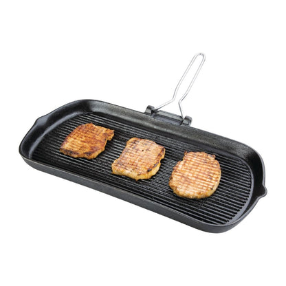 K417 Vogue gietijzeren grillpan 22cm