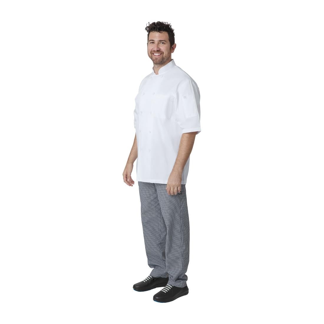 A914-S Chef Works Montreal Cool Vent uniseks koksbuis wit S