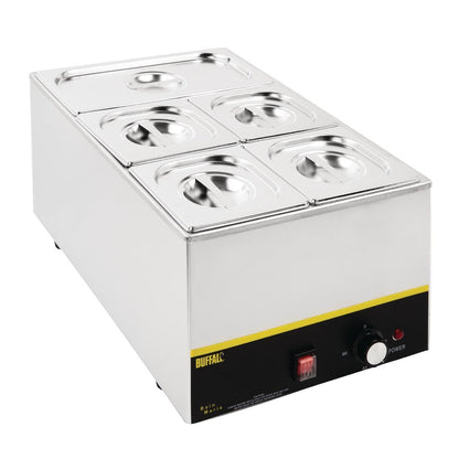 SA246 Vogue RVS Gastronorm Bakken Set 1/3 en 4 x 1/6 Met Deksels