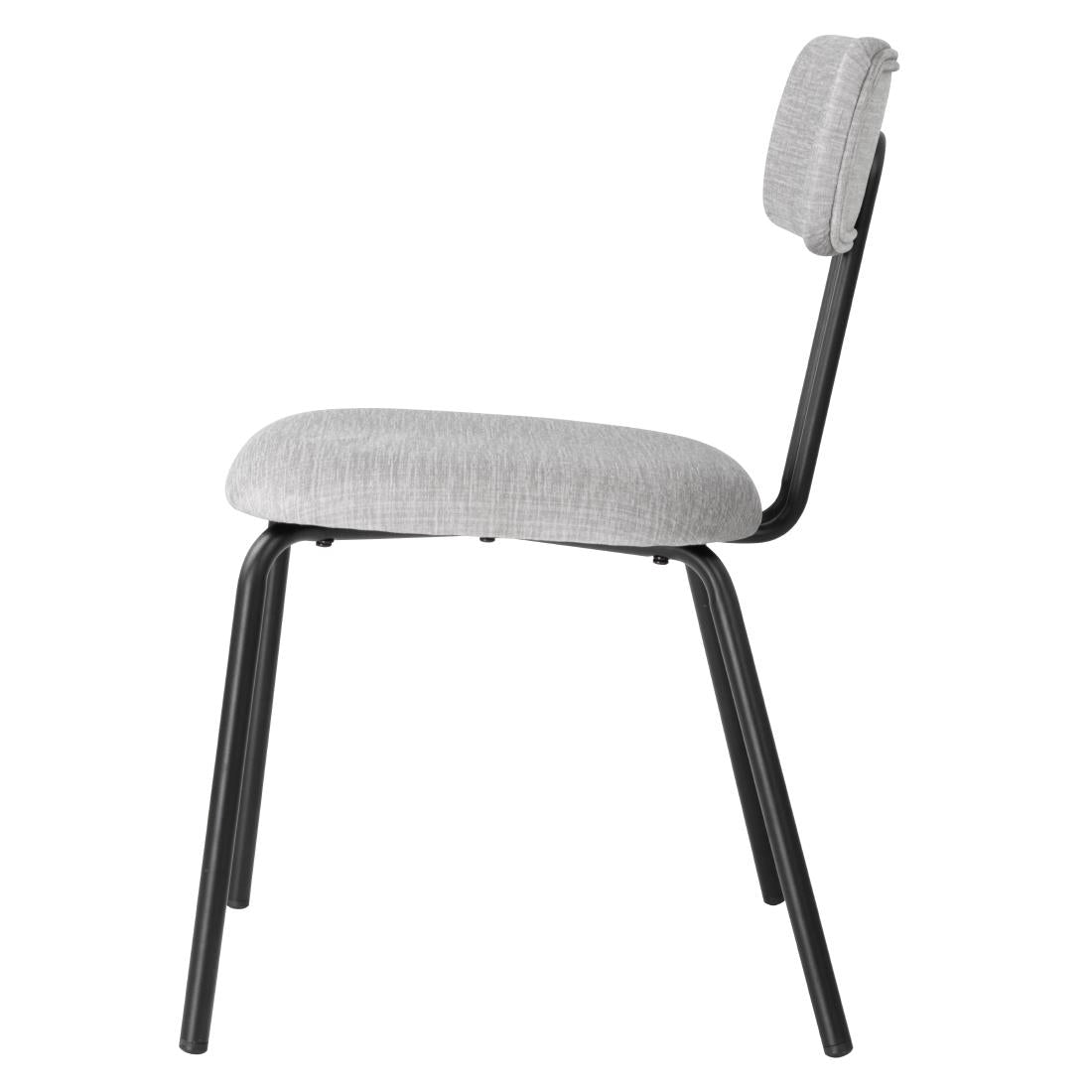 FU500 Bolero Fairfield Stoelen - Zwart/Grijs Mix (2 stuks)