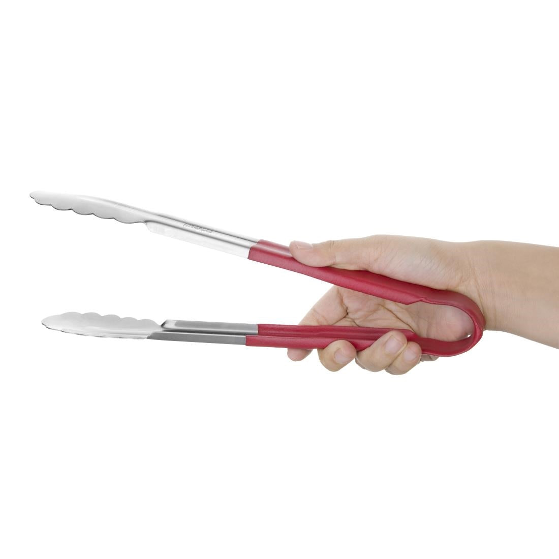CB154 Hygiplas kleurcode serveertang rood 30cm