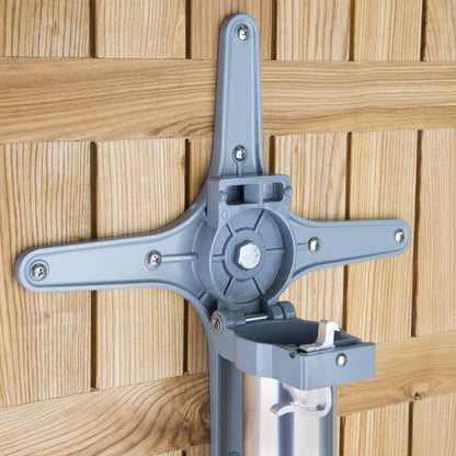 U424 Bolero ronde tafel met kantelbaar essenhouten blad 60cm
