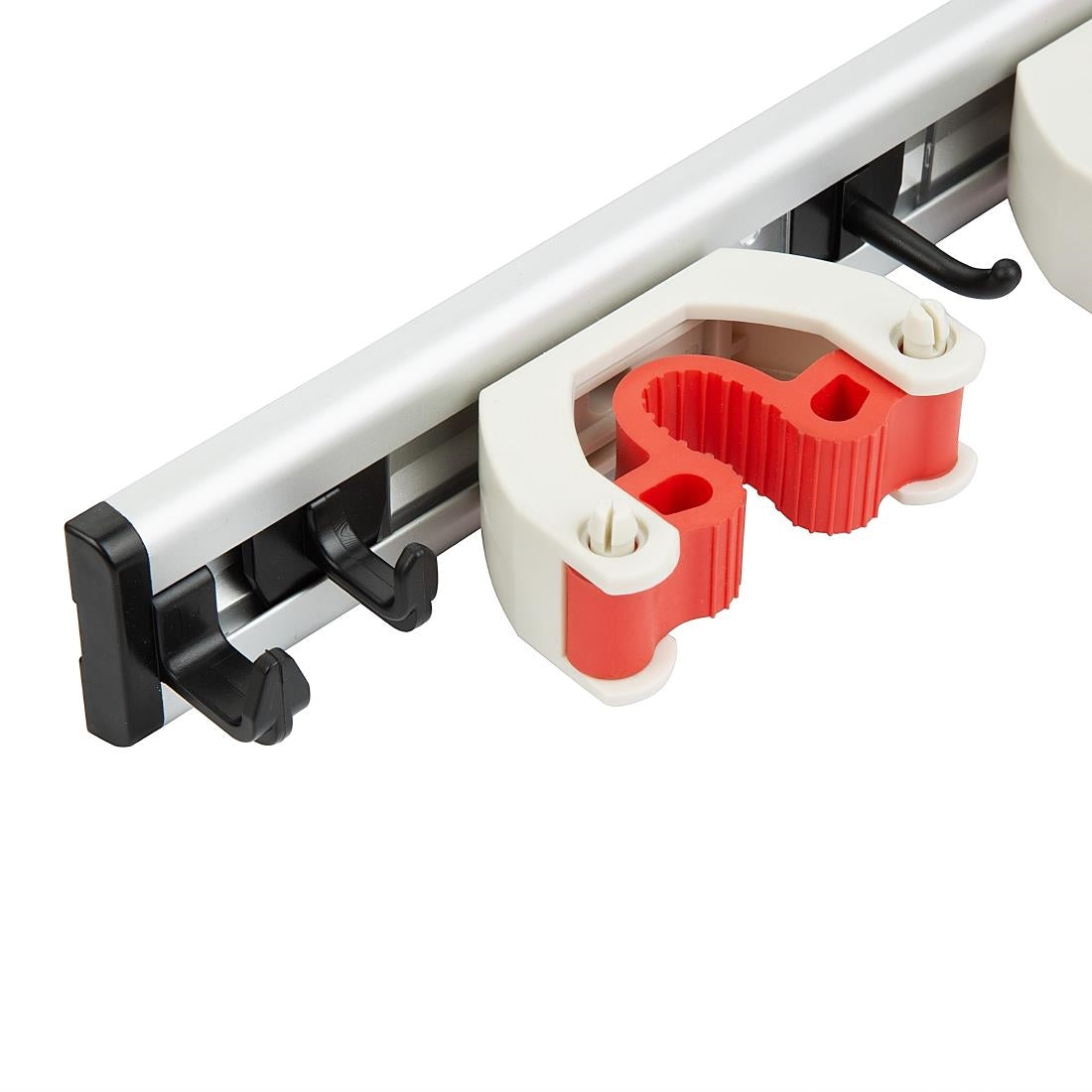JB539 Jantex wandhouder voor stelen (4 klemmen)