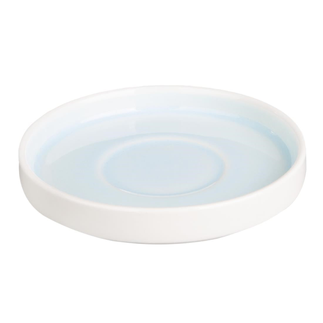 CU185 Olympia Fondant schotels aqua blauw 135mm voor CU184 (6 stuks)