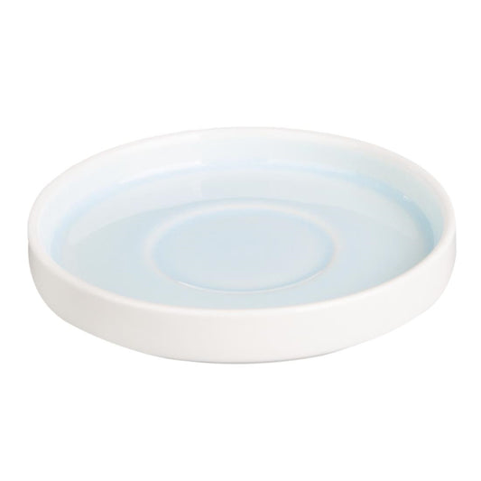 CU185 Olympia Fondant schotels aqua blauw 135mm voor CU184 (6 stuks)