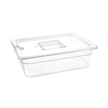 U229 Vogue polycarbonaat 1/2 gastronorm container 100mm transparant