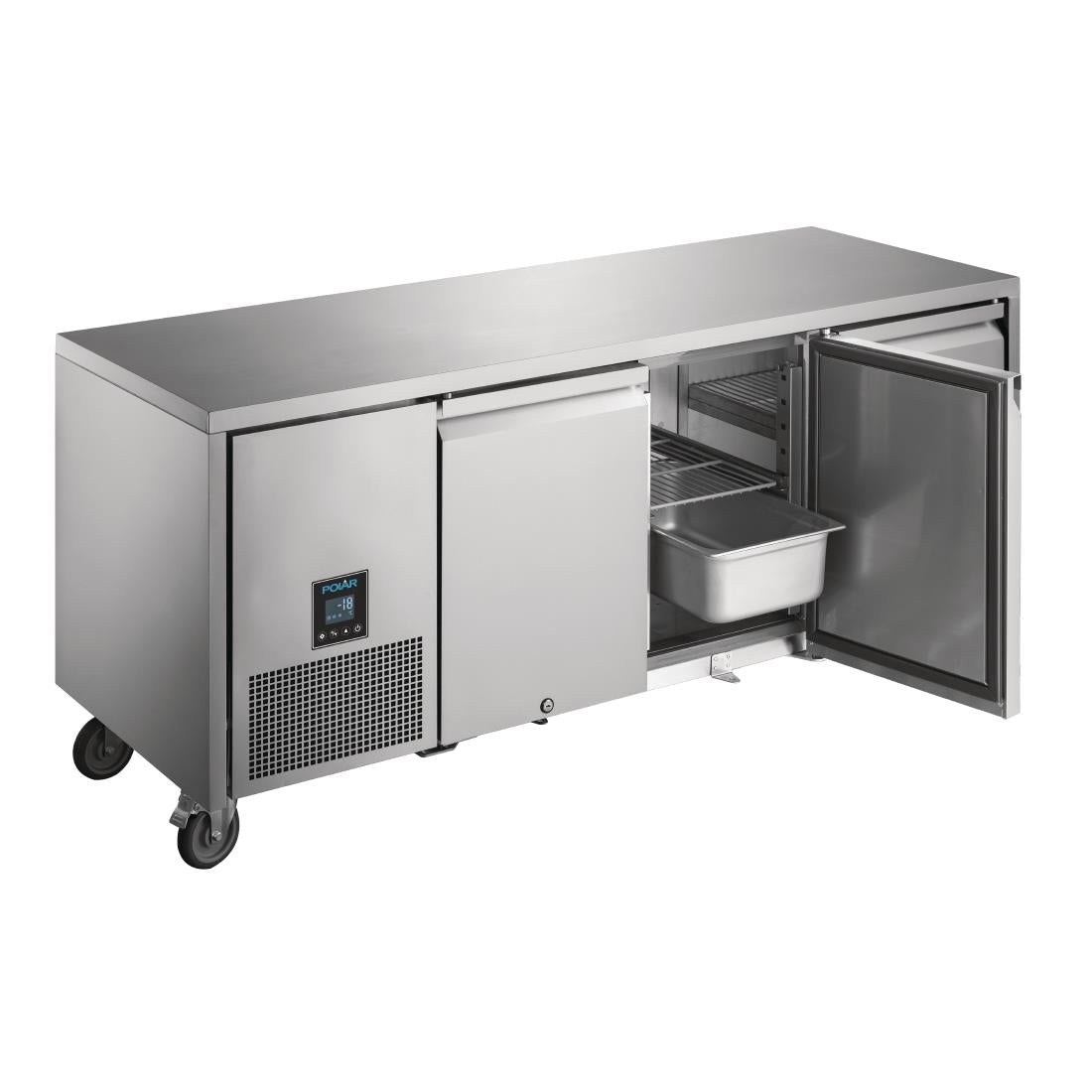 UA008 Polar U-serie premium driedeurs vrieswerkbank 420L