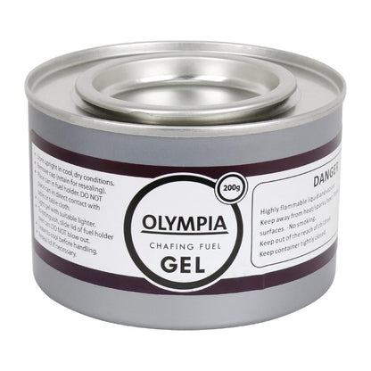 S601 SPECIALE AANBIEDING 2x Olympia Milan Chafing Dish met 72-pak Olympia brandpasta gel