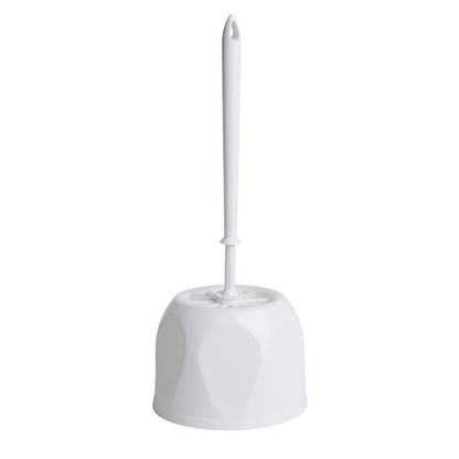 HY187 Nisbets Essentials Ronde Toiletborstel & Houder - Wit