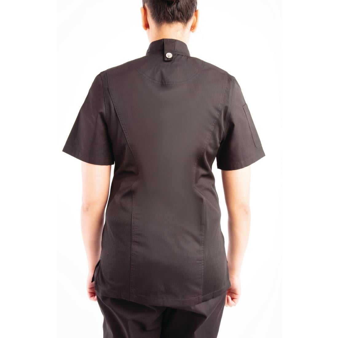 BB051-M Chef Works Springfield dames koksbuis zwart M