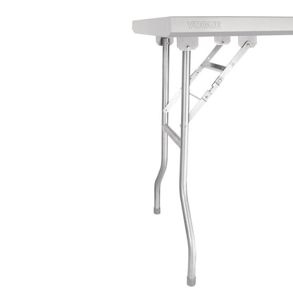 FN288 Vogue RVS inklapbare werktafel 1220x610x780mm