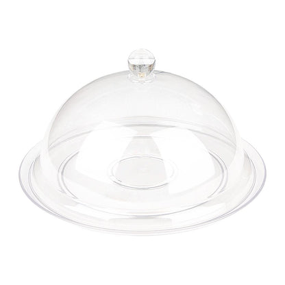 FE470 Olympia Kristallon polycarbonaat cloche transparant 315(Ø) x 125(H)mm
