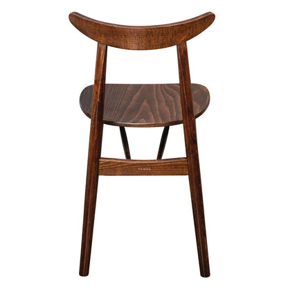 CW008 Fameg Walnoot Bijzetstoel (2 stuks)