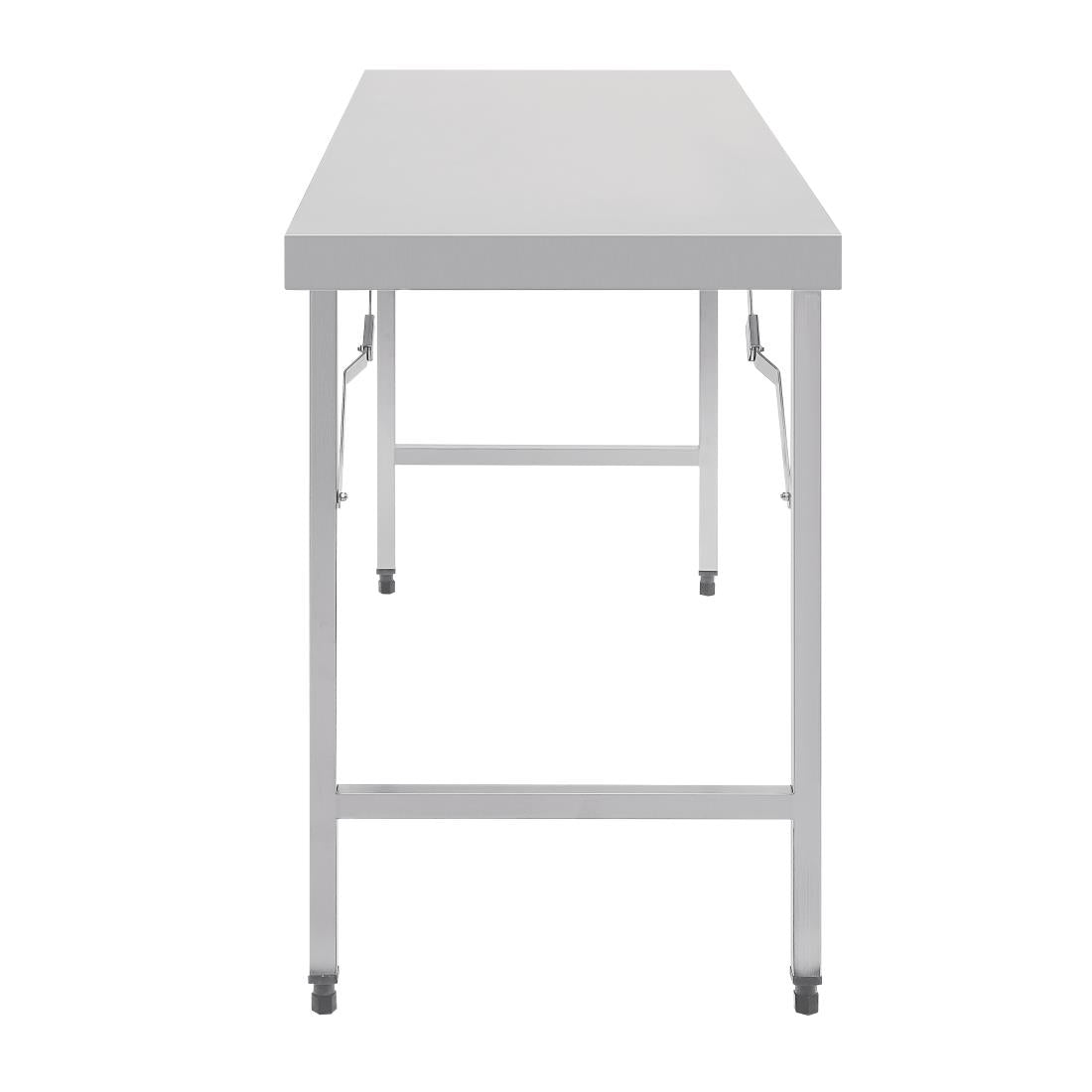 CB906 Vogue inklapbare RVS werktafel 180cm