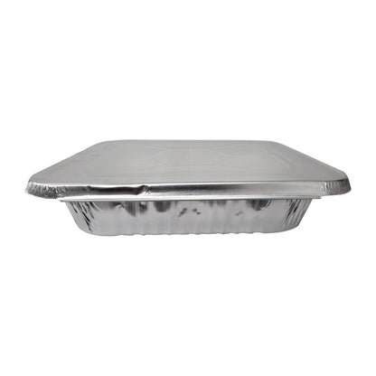 FJ857 Aluminium deksels voor GN 1/1 aluminium bakken (50 stuks)