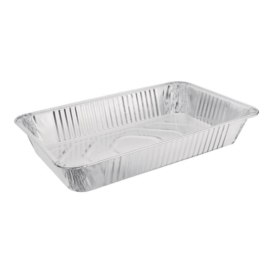 CP512 Fiesta Recyclable rechthoekige aluminium serveerschalen GN 1/1 (5 stuks)