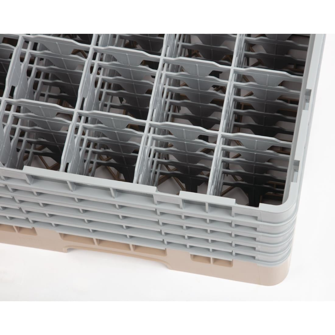 DW556 Cambro Camrack vaatwaskorf met 25 compartimenten max. glashoogte 25,7cm