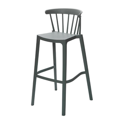 FT976 Windson polypropyleen barkruk groen (4 stuks)