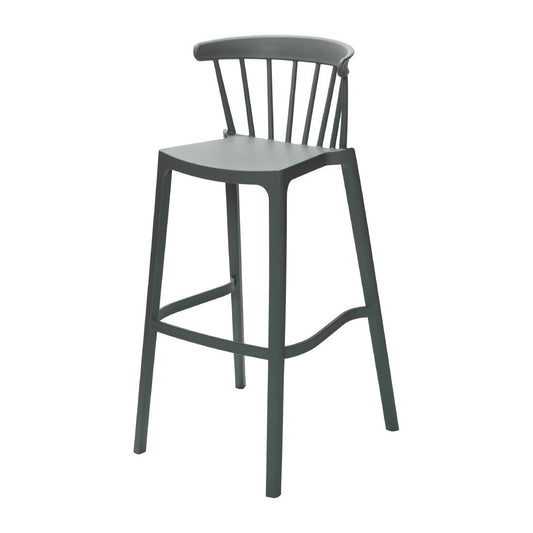 FT976 Windson polypropyleen barkruk groen (4 stuks)