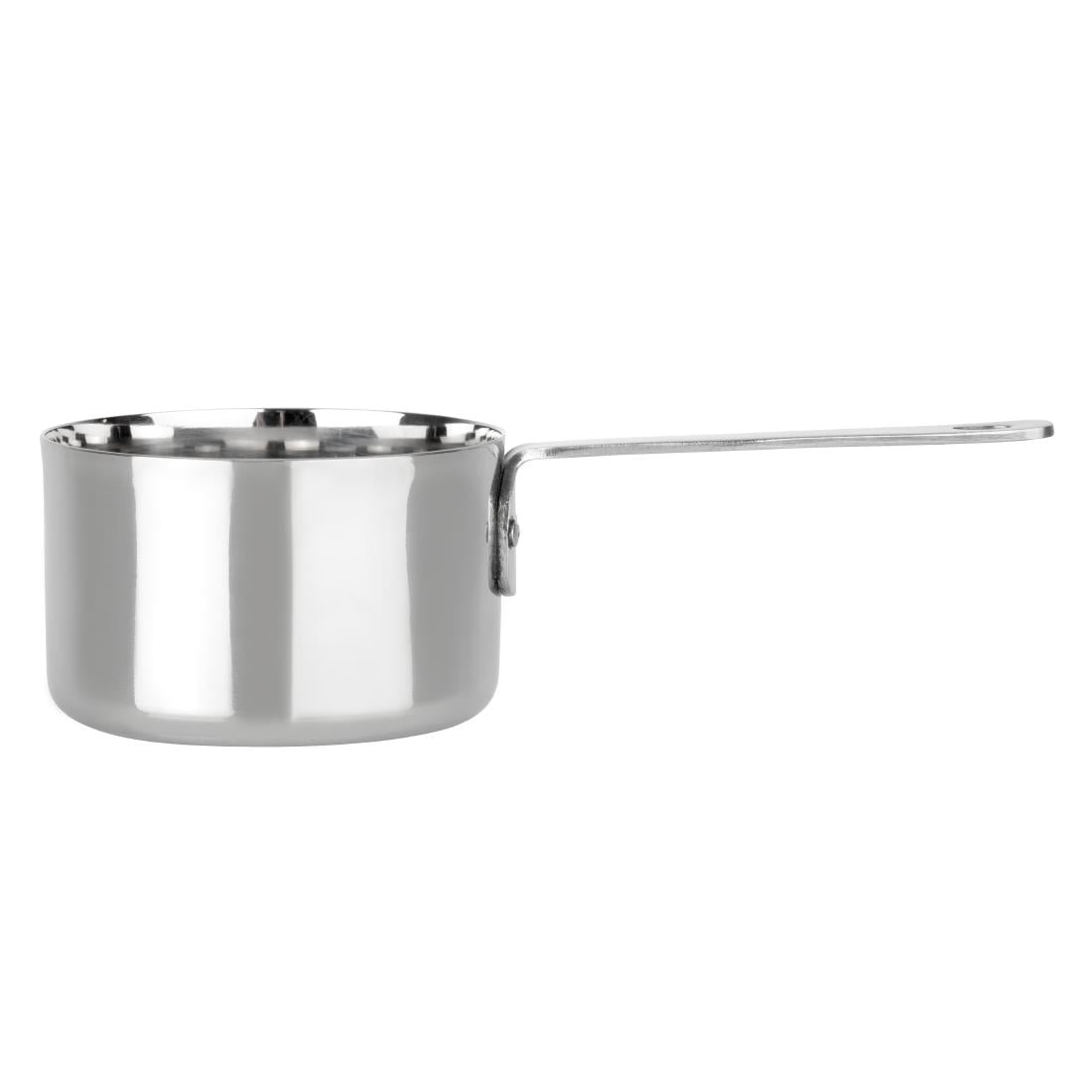 HY131 Olympia Tafelpresentatie Roestvrijstalen Mini Sauspannetje 70x45mm