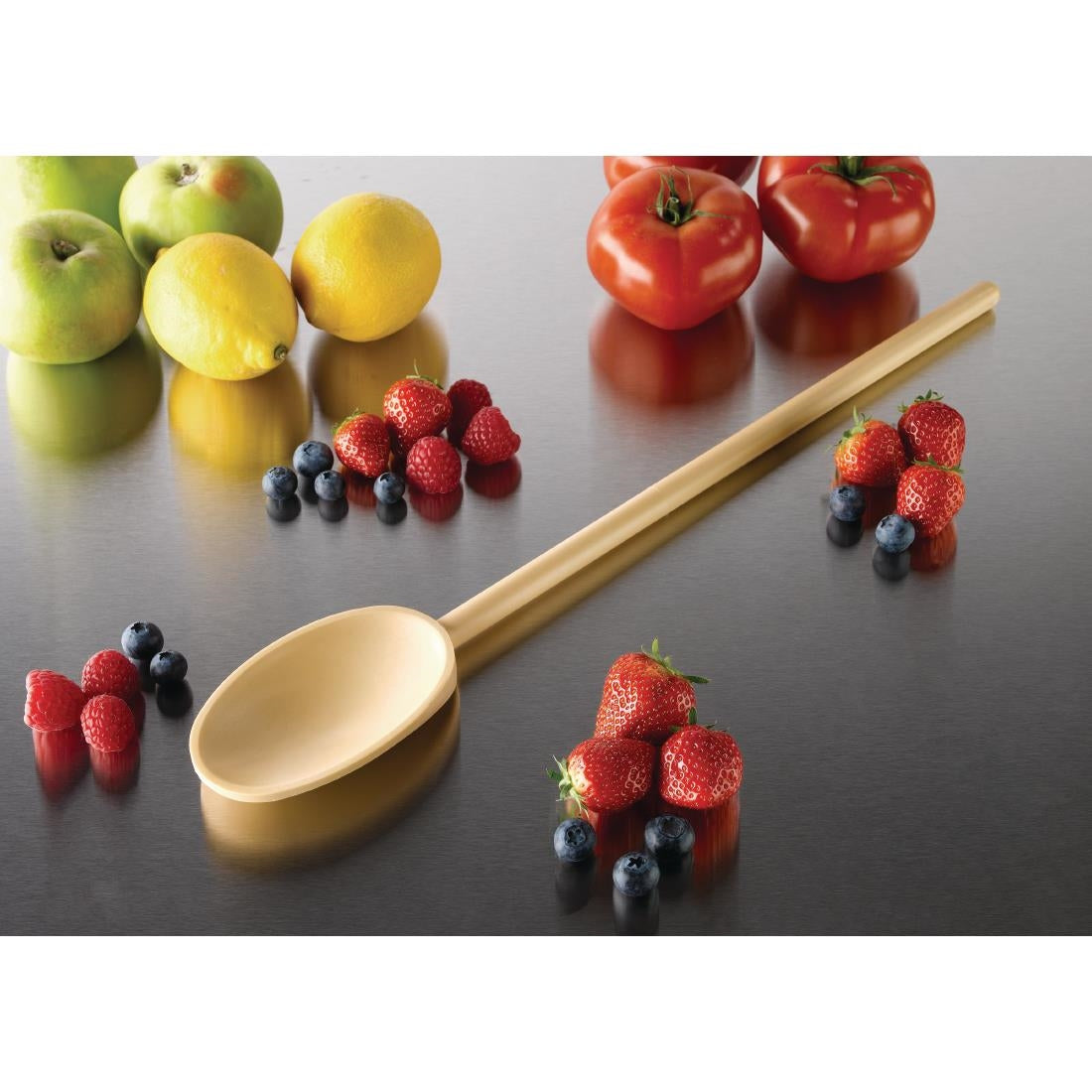J099 Matfer Bourgeat hittebestendige Exoglass lepel 45,5cm
