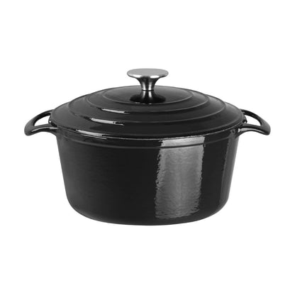 GH300 Vogue ronde inductie braadpan zwart 3,2Ltr
