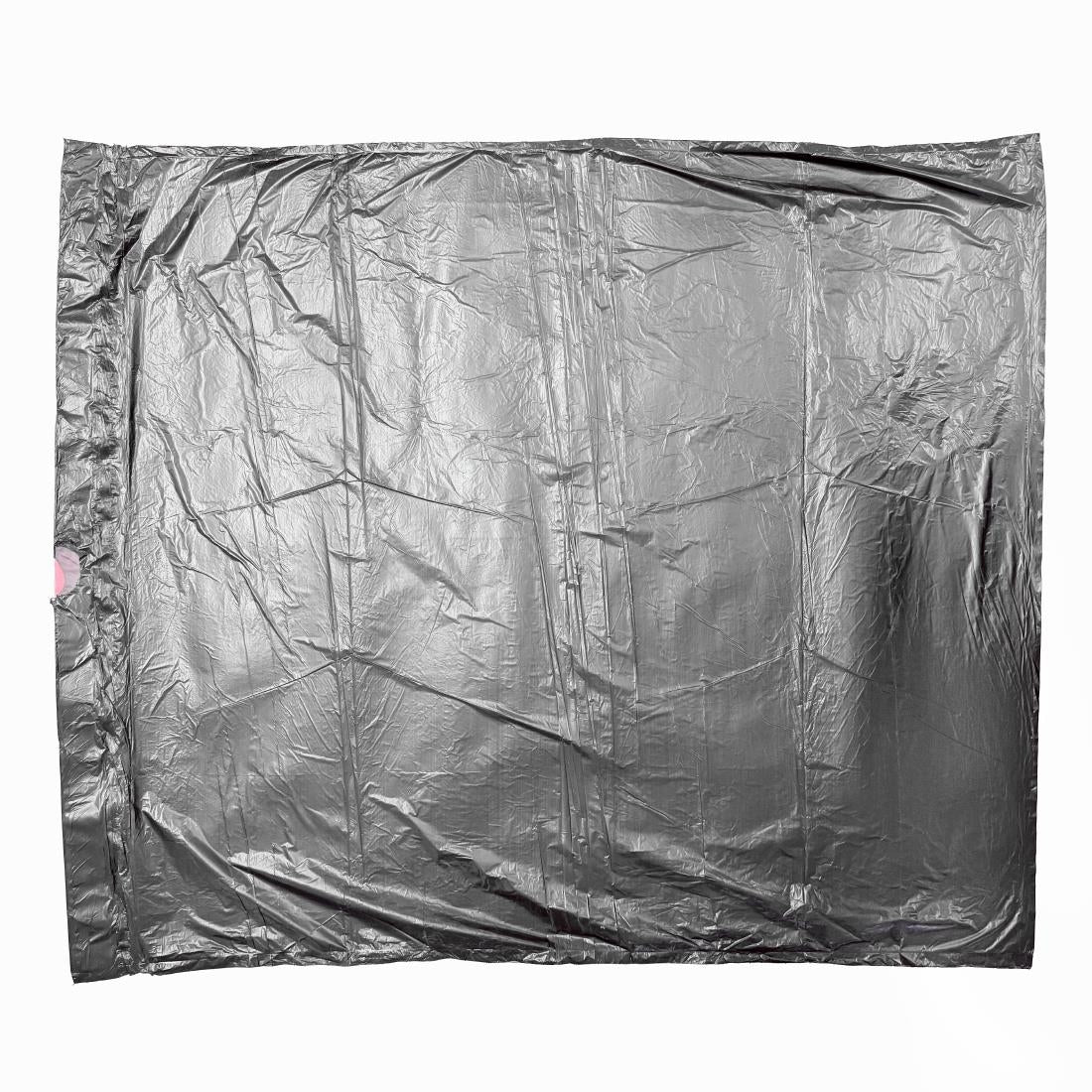 JA599 Nisbets Essentials Medium Duty Bin Bags Black 70Ltr (50 Pack)