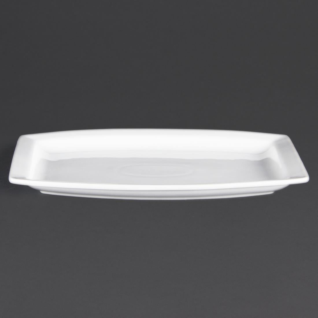 C361 Olympia Whiteware rechthoekig schaal 32cm (6 stuks)