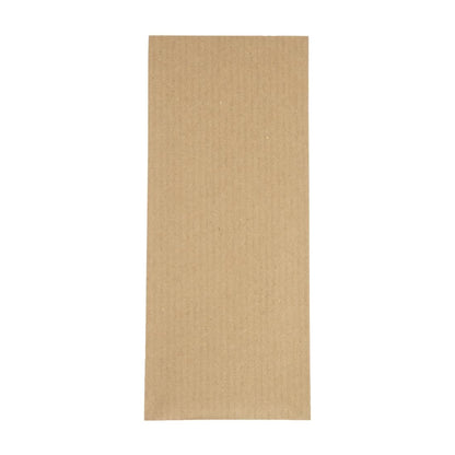 CK235 Europochette Bruin Bestekzakje met Wit Servet (500 stuks)