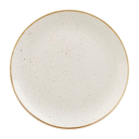 HX014 Churchill Stonecast Barley White Coupe Bord 27cm (12 stuks)