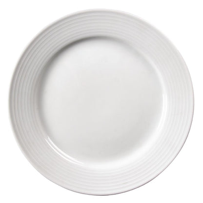 U091 Olympia Linear Borden Met Brede Rand 25cm (12 Stuks)